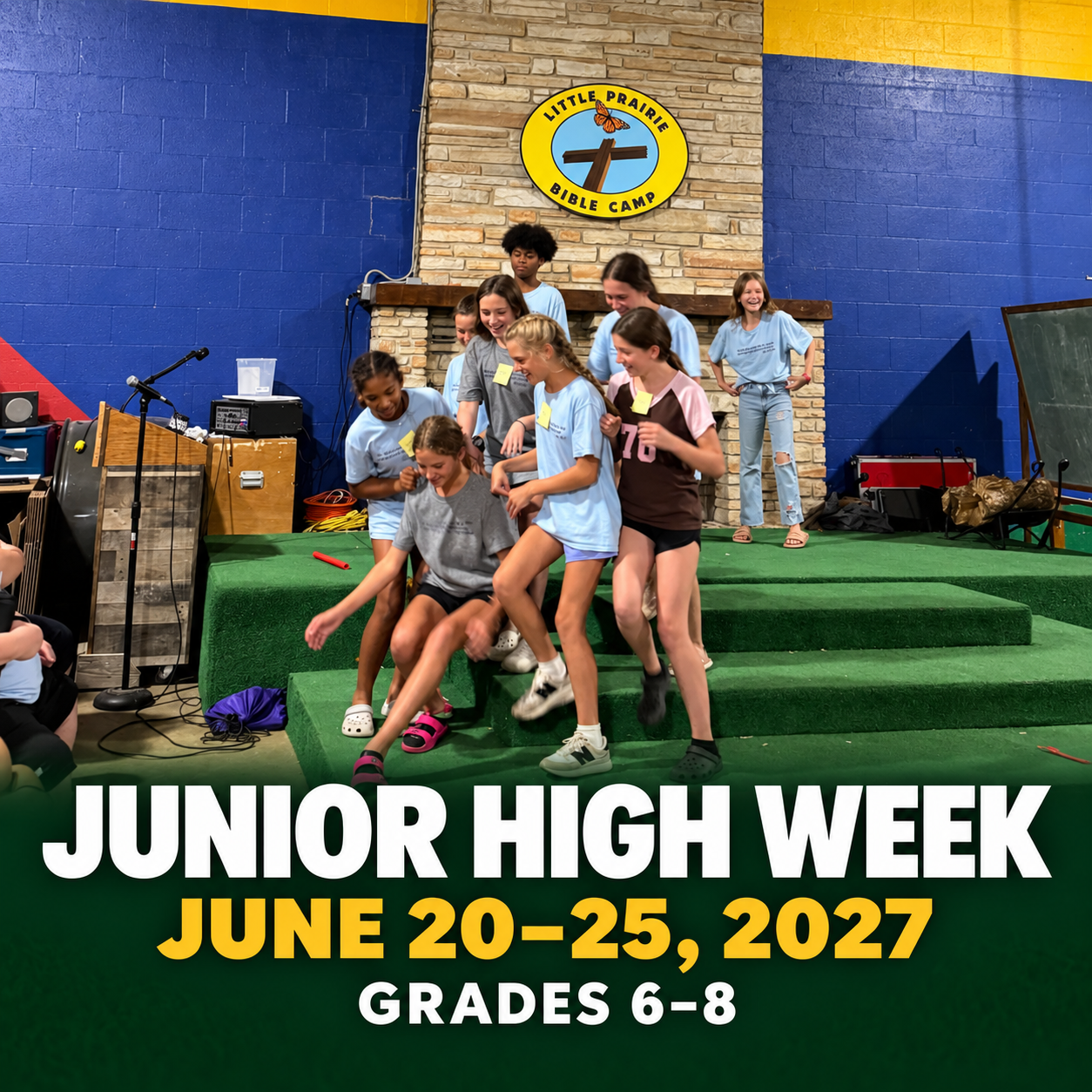 Junior High Week Camp Photo for Camp registration 