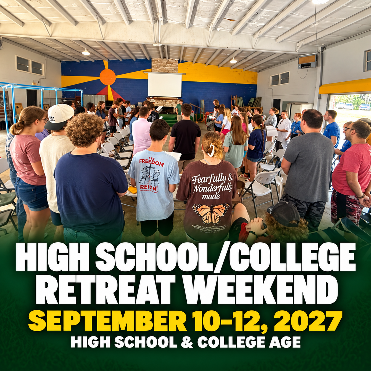High School/College Retreat Camp Photo for Camp registration 